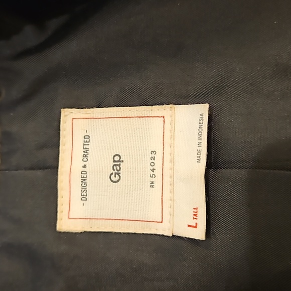 Gap Vintage Winter Moto Jacket sz Large - Picture 8 of 14